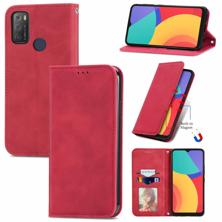 Retro Skin Feel Business Magnetic Horizontal Flip Leather Case with Holder & Card Slots & Wallet & Photo Frame, For Nokia C01 Plus, For Nokia  XR 20, For Huawei Maimang 10 SE, For Cubot Note 20, For Alcatel 1S 2021, For ZTE Nubia Z30 Pro               ...