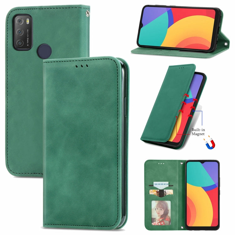 Retro Skin Feel Business Magnetic Horizontal Flip Leather Case with Holder & Card Slots & Wallet & Photo Frame, For Nokia C01 Plus, For Nokia  XR 20, For Huawei Maimang 10 SE, For Cubot Note 20, For Alcatel 1S 2021, For ZTE Nubia Z30 Pro               ...