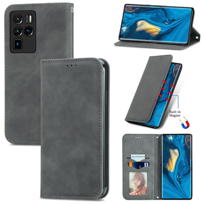 Retro Skin Feel Business Magnetic Horizontal Flip Leather Case with Holder & Card Slots & Wallet & Photo Frame, For Nokia C01 Plus, For Nokia  XR 20, For Huawei Maimang 10 SE, For Cubot Note 20, For Alcatel 1S 2021, For ZTE Nubia Z30 Pro               ...