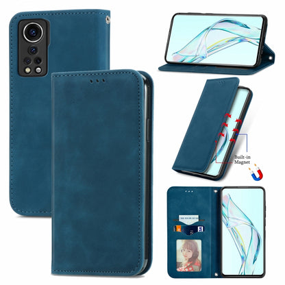 Retro Skin Feel Business Magnetic Horizontal Flip Leather Case with Holder & Card Slots & Wallet & Photo Frame, For Nokia C01 Plus, For Nokia  XR 20, For Huawei Maimang 10 SE, For Cubot Note 20, For Alcatel 1S 2021, For ZTE Nubia Z30 Pro               ...
