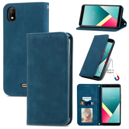 Retro Skin Feel Business Magnetic Horizontal Flip Leather Case with Holder & Card Slots & Wallet & Photo Frame, For Nokia C01 Plus, For Nokia  XR 20, For Huawei Maimang 10 SE, For Cubot Note 20, For Alcatel 1S 2021, For ZTE Nubia Z30 Pro               ...