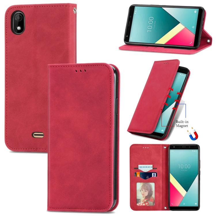 Retro Skin Feel Business Magnetic Horizontal Flip Leather Case with Holder & Card Slots & Wallet & Photo Frame, For Nokia C01 Plus, For Nokia  XR 20, For Huawei Maimang 10 SE, For Cubot Note 20, For Alcatel 1S 2021, For ZTE Nubia Z30 Pro               ...