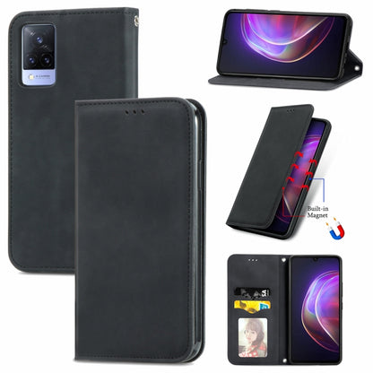 Retro Skin Feel Business Magnetic Horizontal Flip Leather Case with Holder & Card Slots & Wallet & Photo Frame, For Nokia C01 Plus, For Nokia  XR 20, For Huawei Maimang 10 SE, For Cubot Note 20, For Alcatel 1S 2021, For ZTE Nubia Z30 Pro               ...