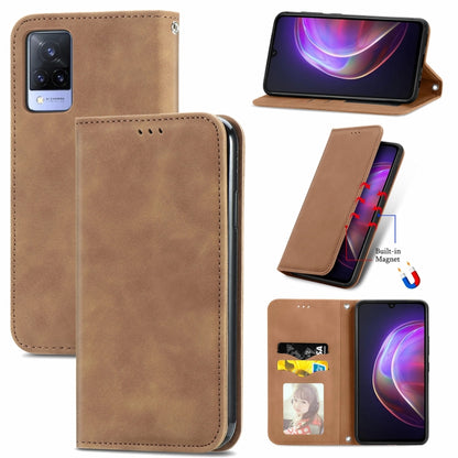 Retro Skin Feel Business Magnetic Horizontal Flip Leather Case with Holder & Card Slots & Wallet & Photo Frame, For Nokia C01 Plus, For Nokia  XR 20, For Huawei Maimang 10 SE, For Cubot Note 20, For Alcatel 1S 2021, For ZTE Nubia Z30 Pro               ...