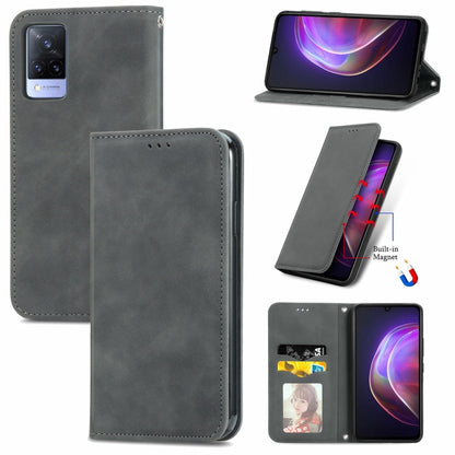 Retro Skin Feel Business Magnetic Horizontal Flip Leather Case with Holder & Card Slots & Wallet & Photo Frame, For Nokia C01 Plus, For Nokia  XR 20, For Huawei Maimang 10 SE, For Cubot Note 20, For Alcatel 1S 2021, For ZTE Nubia Z30 Pro               ...