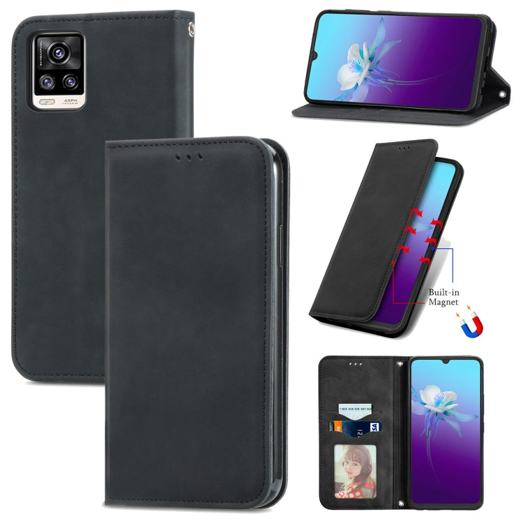Retro Skin Feel Business Magnetic Horizontal Flip Leather Case with Holder & Card Slots & Wallet & Photo Frame, For Nokia C01 Plus, For Nokia  XR 20, For Huawei Maimang 10 SE, For Cubot Note 20, For Alcatel 1S 2021, For ZTE Nubia Z30 Pro               ...