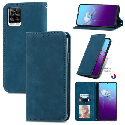 Retro Skin Feel Business Magnetic Horizontal Flip Leather Case with Holder & Card Slots & Wallet & Photo Frame, For Nokia C01 Plus, For Nokia  XR 20, For Huawei Maimang 10 SE, For Cubot Note 20, For Alcatel 1S 2021, For ZTE Nubia Z30 Pro               ...
