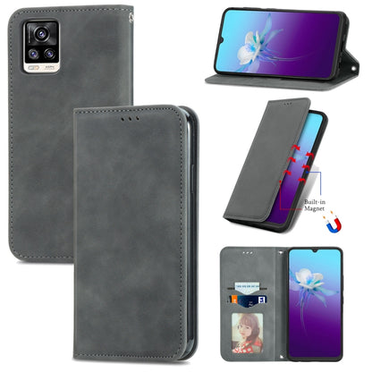 Retro Skin Feel Business Magnetic Horizontal Flip Leather Case with Holder & Card Slots & Wallet & Photo Frame, For Nokia C01 Plus, For Nokia  XR 20, For Huawei Maimang 10 SE, For Cubot Note 20, For Alcatel 1S 2021, For ZTE Nubia Z30 Pro               ...
