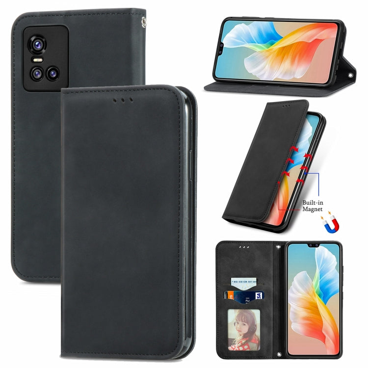 Retro Skin Feel Business Magnetic Horizontal Flip Leather Case with Holder & Card Slots & Wallet & Photo Frame, For Nokia C01 Plus, For Nokia  XR 20, For Huawei Maimang 10 SE, For Cubot Note 20, For Alcatel 1S 2021, For ZTE Nubia Z30 Pro               ...