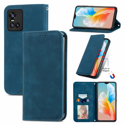 Retro Skin Feel Business Magnetic Horizontal Flip Leather Case with Holder & Card Slots & Wallet & Photo Frame, For Nokia C01 Plus, For Nokia  XR 20, For Huawei Maimang 10 SE, For Cubot Note 20, For Alcatel 1S 2021, For ZTE Nubia Z30 Pro               ...