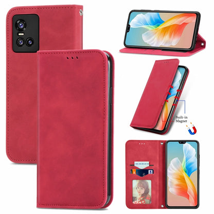 Retro Skin Feel Business Magnetic Horizontal Flip Leather Case with Holder & Card Slots & Wallet & Photo Frame, For Nokia C01 Plus, For Nokia  XR 20, For Huawei Maimang 10 SE, For Cubot Note 20, For Alcatel 1S 2021, For ZTE Nubia Z30 Pro               ...
