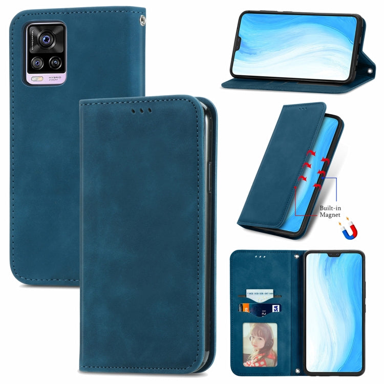 Retro Skin Feel Business Magnetic Horizontal Flip Leather Case with Holder & Card Slots & Wallet & Photo Frame, For Nokia C01 Plus, For Nokia  XR 20, For Huawei Maimang 10 SE, For Cubot Note 20, For Alcatel 1S 2021, For ZTE Nubia Z30 Pro               ...