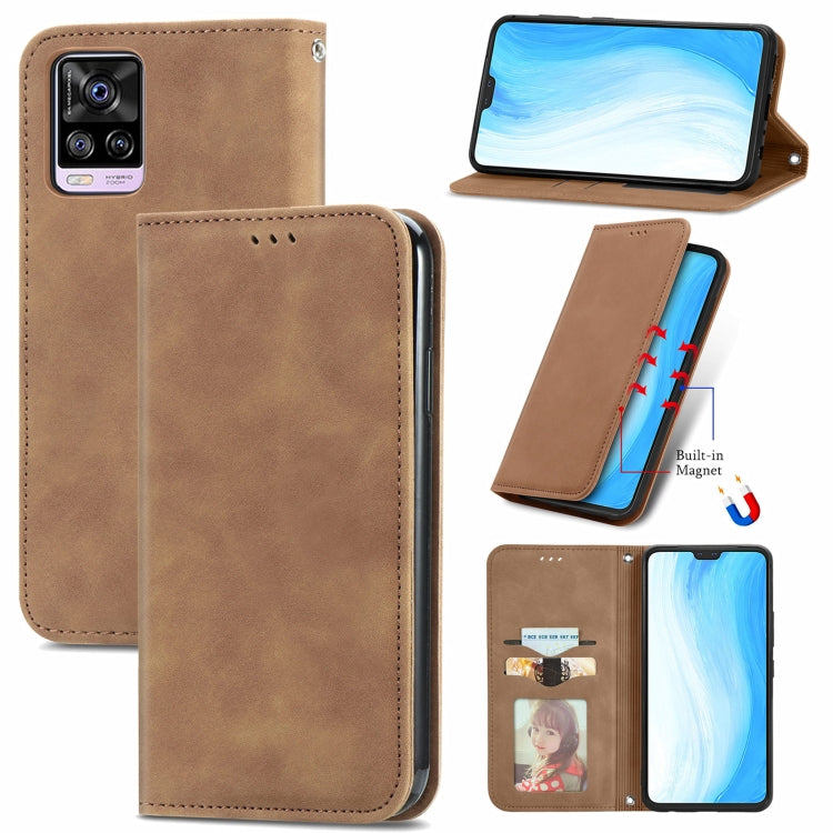 Retro Skin Feel Business Magnetic Horizontal Flip Leather Case with Holder & Card Slots & Wallet & Photo Frame, For Nokia C01 Plus, For Nokia  XR 20, For Huawei Maimang 10 SE, For Cubot Note 20, For Alcatel 1S 2021, For ZTE Nubia Z30 Pro               ...