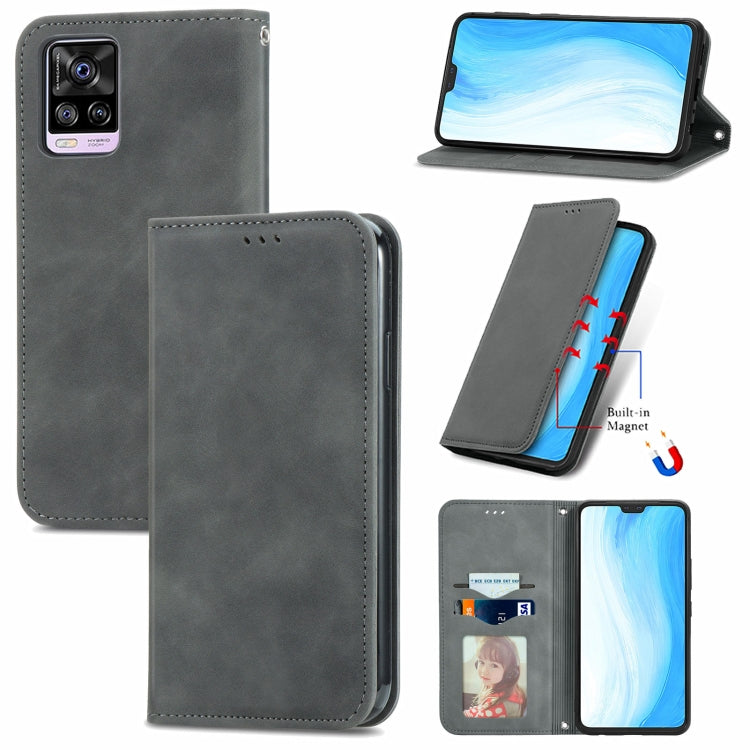 Retro Skin Feel Business Magnetic Horizontal Flip Leather Case with Holder & Card Slots & Wallet & Photo Frame, For Nokia C01 Plus, For Nokia  XR 20, For Huawei Maimang 10 SE, For Cubot Note 20, For Alcatel 1S 2021, For ZTE Nubia Z30 Pro               ...