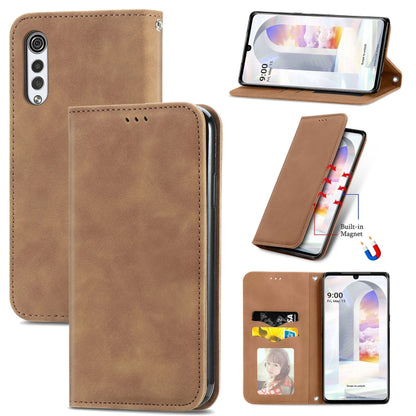 Retro Skin Feel Business Magnetic Horizontal Flip Leather Case with Holder & Card Slots & Wallet & Photo Frame, For Nokia C01 Plus, For Nokia  XR 20, For Huawei Maimang 10 SE, For Cubot Note 20, For Alcatel 1S 2021, For ZTE Nubia Z30 Pro               ...