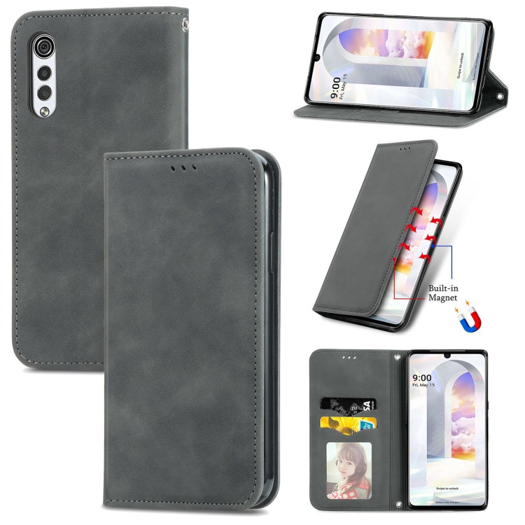 Retro Skin Feel Business Magnetic Horizontal Flip Leather Case with Holder & Card Slots & Wallet & Photo Frame, For Nokia C01 Plus, For Nokia  XR 20, For Huawei Maimang 10 SE, For Cubot Note 20, For Alcatel 1S 2021, For ZTE Nubia Z30 Pro               ...