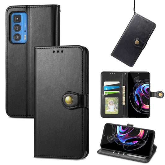 Solid Color Leather Buckle Phone Case with Lanyard & Photo Frame & Card Slot & Wallet & Stand Function, For Motorola Edge 20 Lite, For Motorola Edge 20 Pro, For Motorola Edge 20, For Google Pixel 5a 5G, For Huawei Nova 8 SE Youth, For LG Velvet 2 Pro  ...