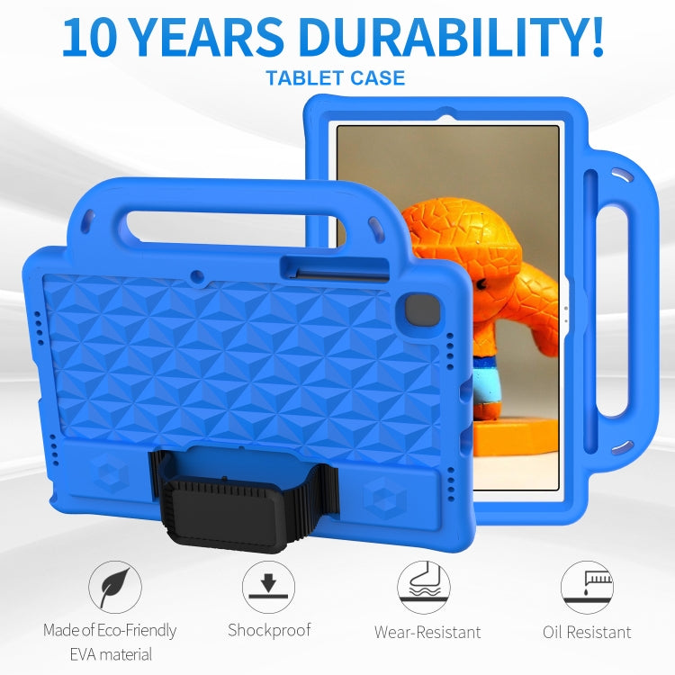 Diamond Series EVA Anti-Fall Shockproof Sleeve Protective Shell Case with Holder & Strap, For Lenovo Tab M10 Plus TB-X606 10.3