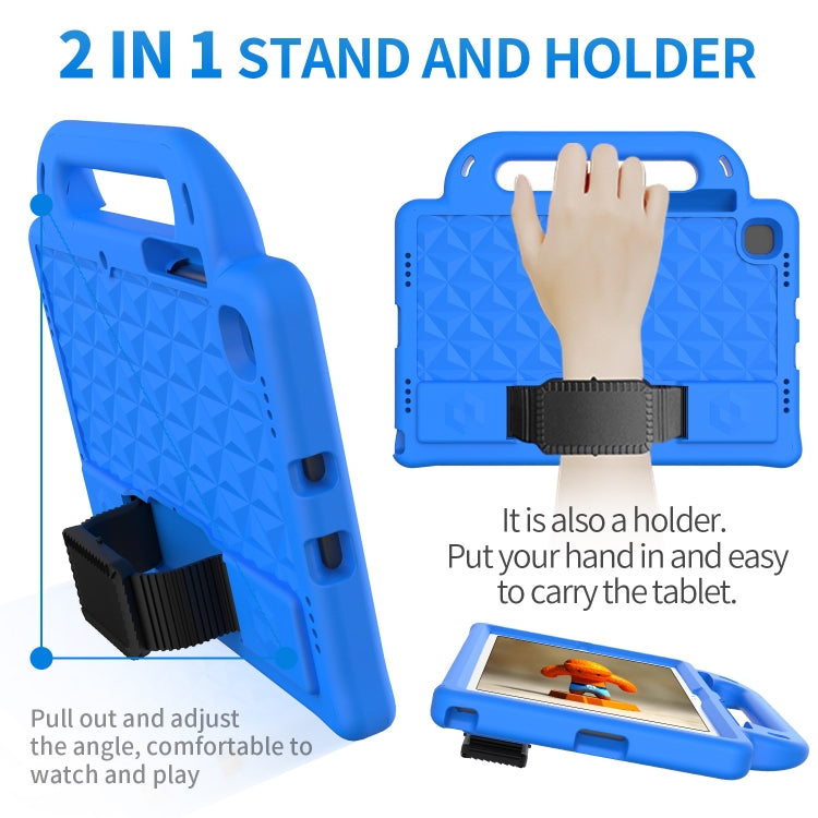 Diamond Series EVA Anti-Fall Shockproof Sleeve Protective Shell Case with Holder & Strap, For Lenovo Tab M10 Plus TB-X606 10.3