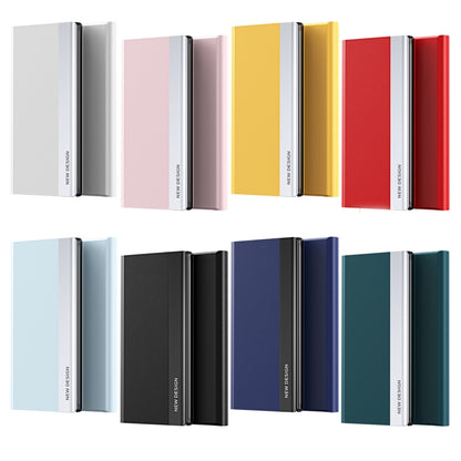 Side Electroplated Magnetic Ultra-Thin Horizontal Flip Leather Case with Holder, For Xiaomi Redmi Note 9 Pro Max