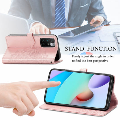 Mandala Embossing Pattern Horizontal Flip Leather Case with Holder & Card Slots & Wallet & Lanyard, For Xiaomi Redmi 10