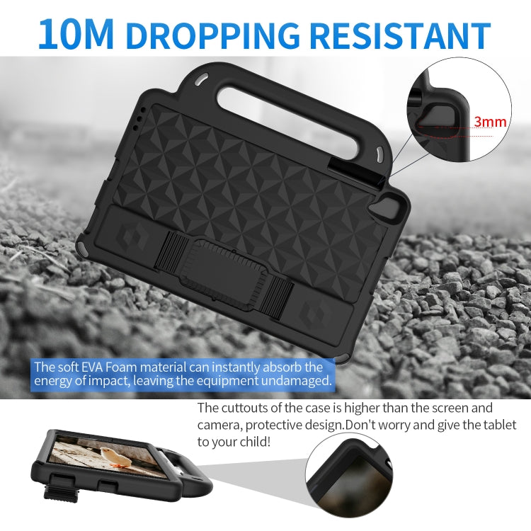 Diamond Series EVA Anti-Fall Shockproof Sleeve Protective Shell Case with Holder & Strap, For Lenovo M10 X306X / X306F