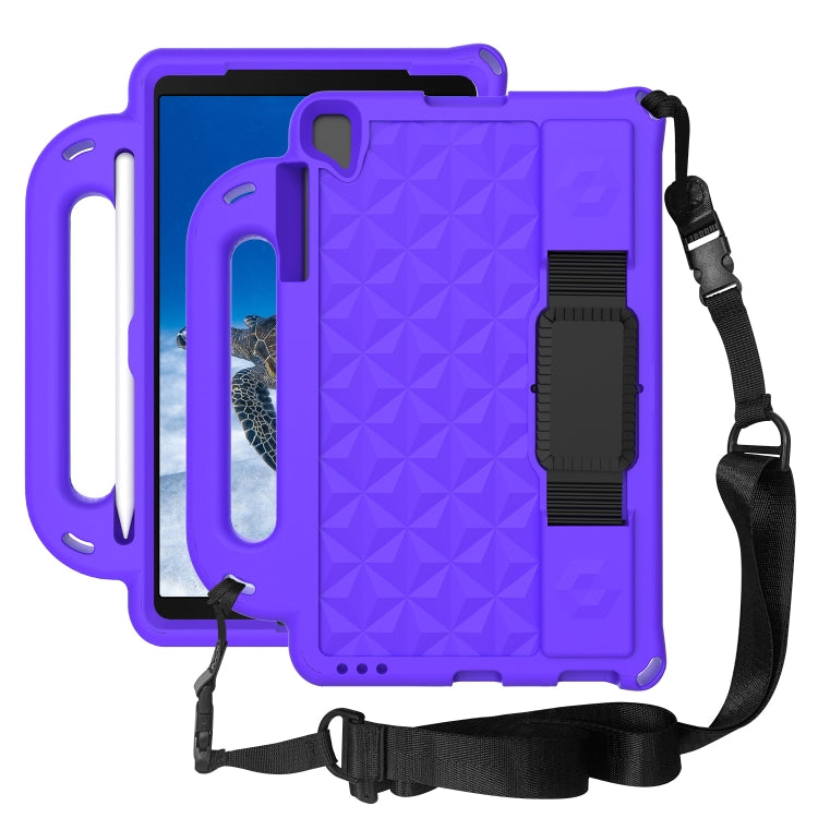 Diamond Series EVA Anti-Fall Shockproof Sleeve Protective Shell Case with Holder & Strap, For Lenovo M10 X306X / X306F