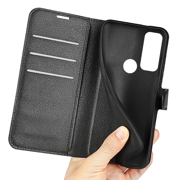 Black flip phone case with card slot panel and smooth inner lining for phone