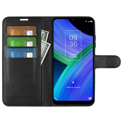 Black wallet flip phone case with card slots and phone screen protection cover