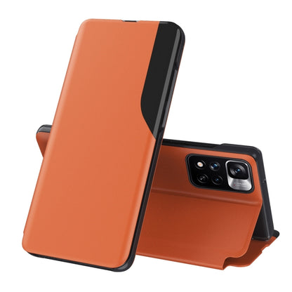 Attraction Flip Holder Leather Phone Case, For Xiaomi Redmi Note 11, For Xiaomi Redmi Note 11 Pro