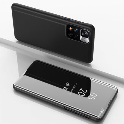 Plated Mirror Horizontal Flip Leather Case with Holder, For Xiaomi Redmi Note 11, For Xiaomi Redmi Note 11 Pro / Note 11 Pro+, For Xiaomi Redmi Note 11 Pro, For Xiaomi Mi 11T/ Mi 11T Pro