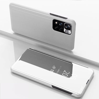 Plated Mirror Horizontal Flip Leather Case with Holder, For Xiaomi Redmi Note 11, For Xiaomi Redmi Note 11 Pro / Note 11 Pro+, For Xiaomi Redmi Note 11 Pro, For Xiaomi Mi 11T/ Mi 11T Pro