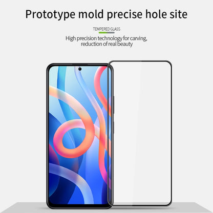 PINWUYO 9H 3D Curved Full Screen Explosion-proof Tempered Glass Film, For Xiaomi Redmi Note 11, For Xiaomi Redmi Note 11 Pro