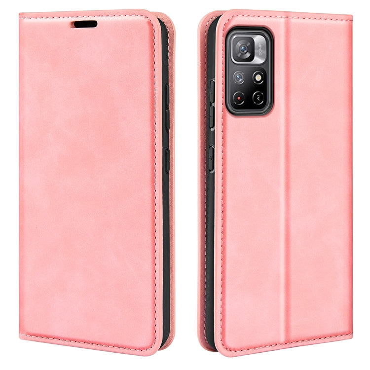 Pink leather wallet phone case with front cover and back camera cutout