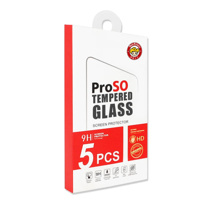ProSo tempered glass screen protector 5-pack retail box for Google Pixel 6