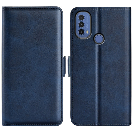 For Motorola Moto E30 / E40 Dual-side Magnetic Buckle Leather Phone Case, For Motorola Moto E30 / E40