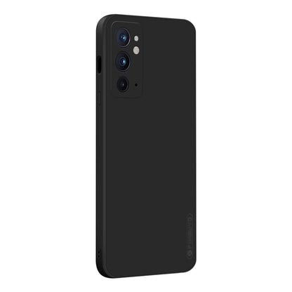 Liquid silicone TPU phone case, black color with camera cutouts and side buttons