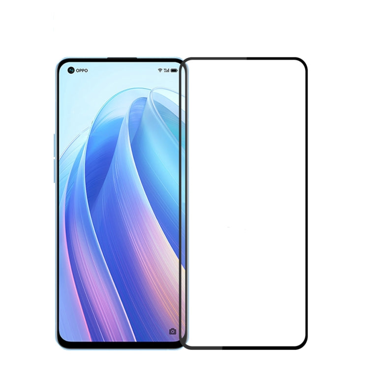 Smartphone with clear full screen tempered glass film applied, 2.5D curved edge