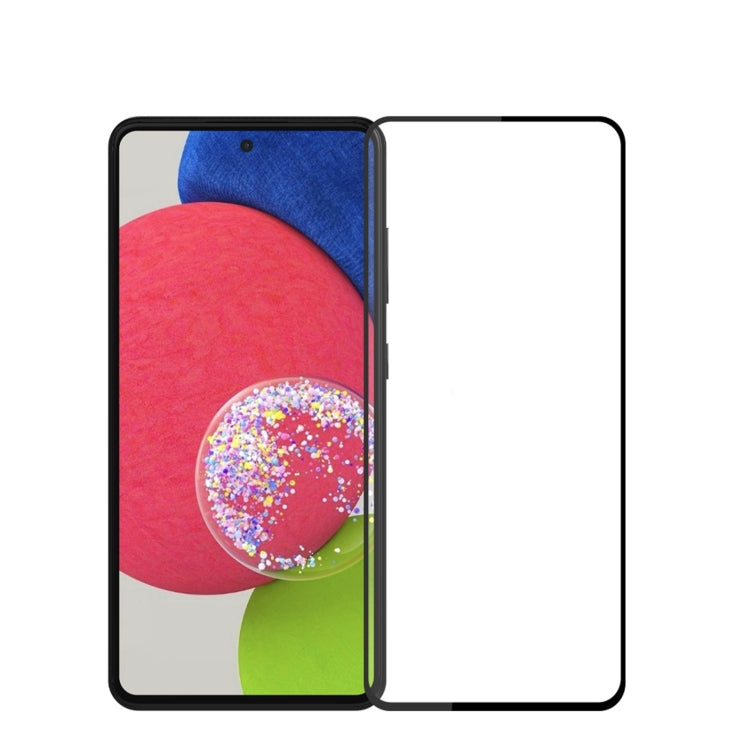 Phone front with transparent full screen tempered glass film and rounded edges