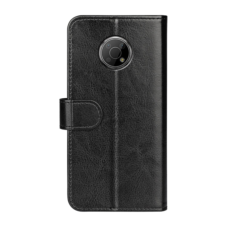 Black textured flip phone case with camera cutout on the back cover