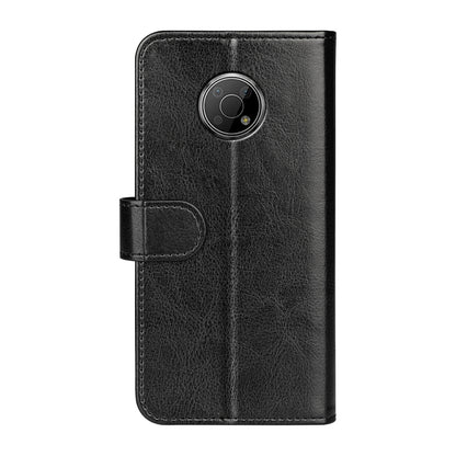 Black textured flip phone case with camera cutout on the back cover