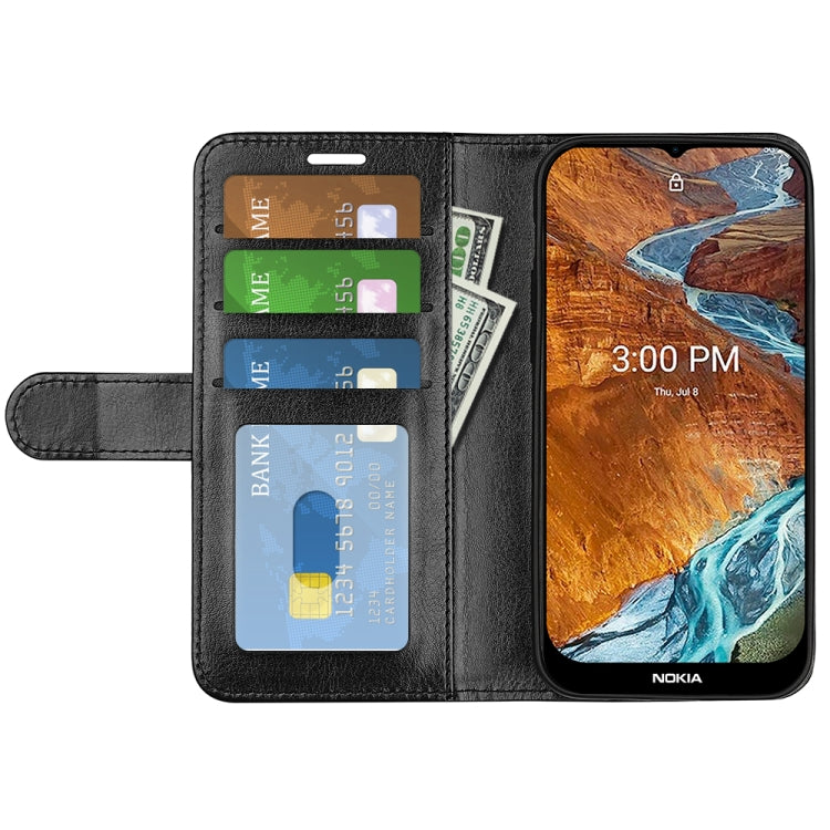 Black textured flip phone case with multiple card slots and side stand