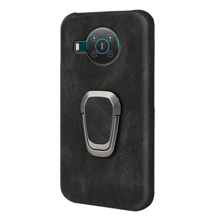 For Nokia X10 / X20 Ring Holder PU Phone Case, For Nokia X10 / X20