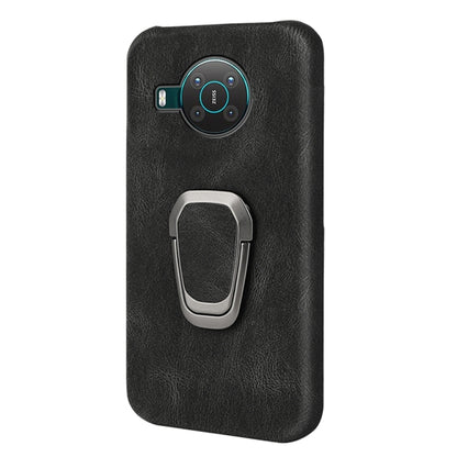 For Nokia X10 / X20 Ring Holder PU Phone Case, For Nokia X10 / X20