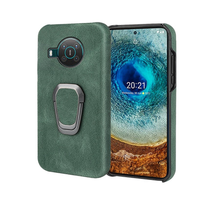For Nokia X10 / X20 Ring Holder PU Phone Case, For Nokia X10 / X20