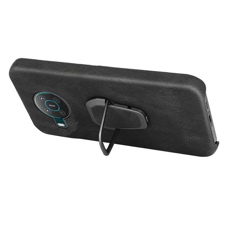 For Nokia X10 / X20 Ring Holder PU Phone Case, For Nokia X10 / X20