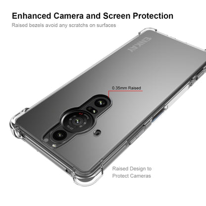 Transparent TPU case with raised bezels for camera and screen protection