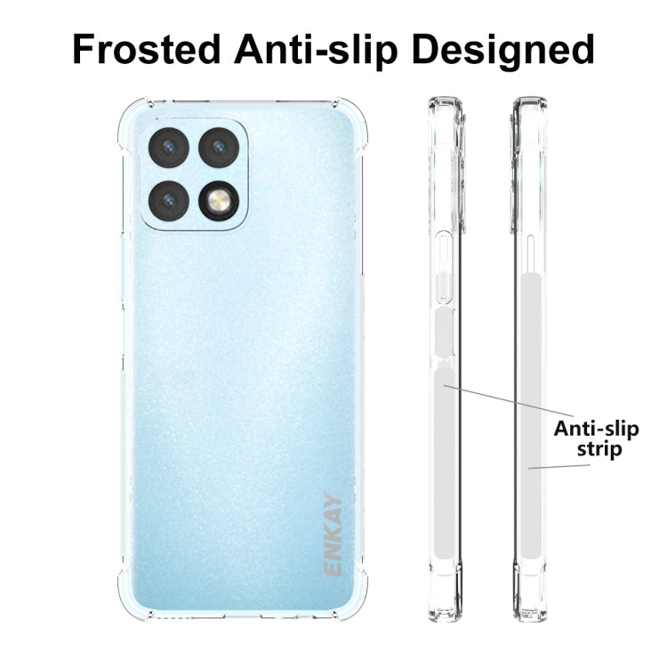 Frosted anti-slip TPU phone case with camera cutouts and side button access
