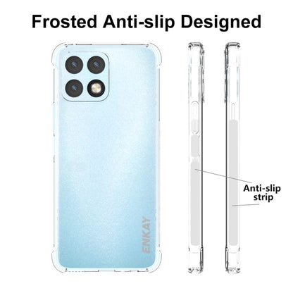 Frosted anti-slip TPU phone case with camera cutouts and side button access
