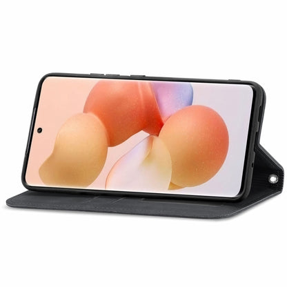 Retro Skin Feel Magnetic Flip Leather Phone Case, For Xiaomi 12 / 12X